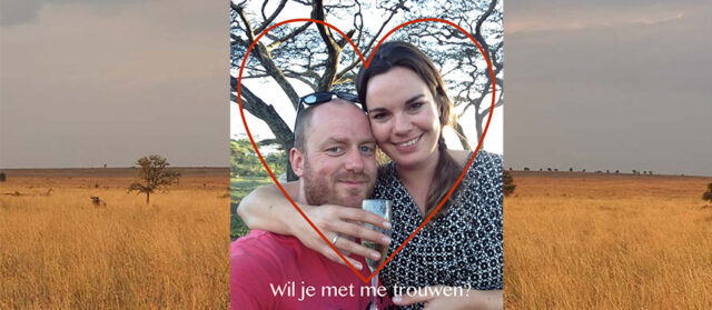 huwelijksaanzoek op de serengeti bij een special campsite tanzania