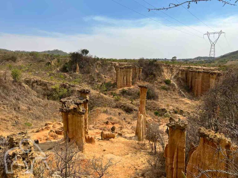 landschap van Isimilia stone age