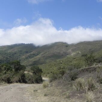 heuvelachtig gebied heuvelachtig wandel gebied Ngorongoro conservationa area tanzania
