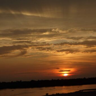 Zonsondergang Ndutu Tanzania